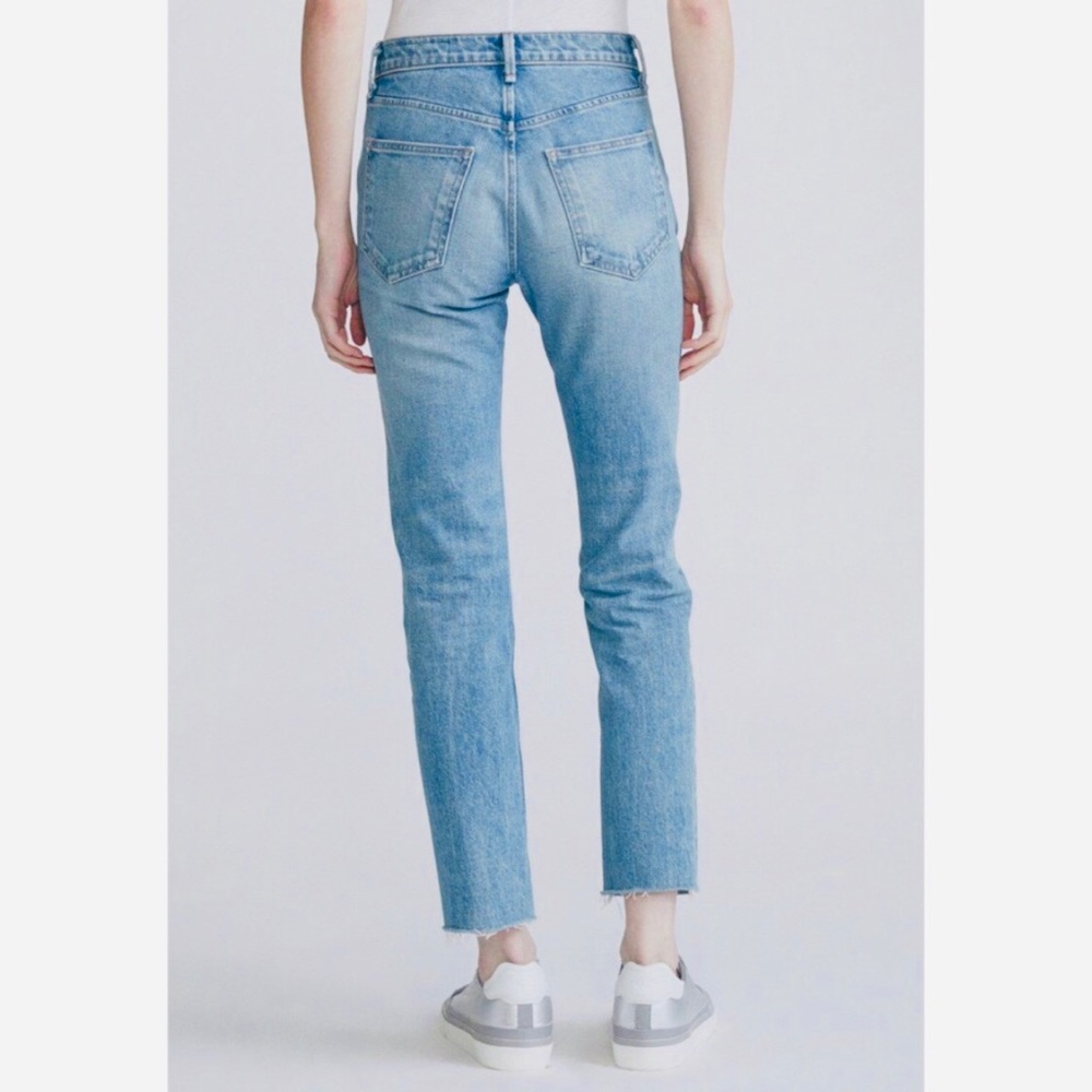 ❤️ RAG & BONE ❤️ COLLECTION STYLISH FARRAH ANKLE CIGARETTE RAW HEM JEANS . - Picture 8 of 12